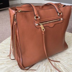 Rebecca Minkoff Tote Brown - Large w/Tassels